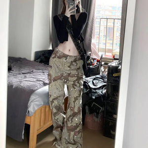 Cargo pants women camo pants