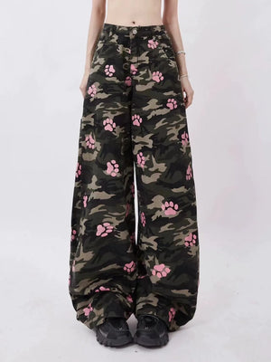 Cargo pants women camo pants