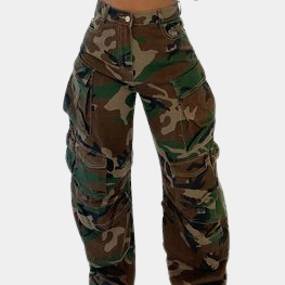 Cargo pants womens camo pants