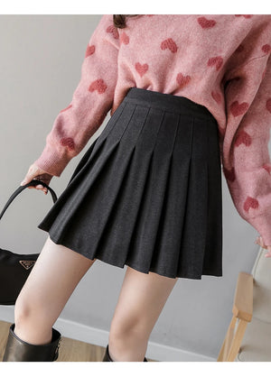 Cargo Pleated Skirt