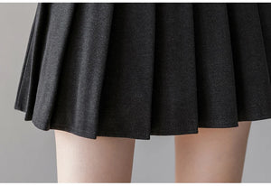 Cargo Pleated Skirt