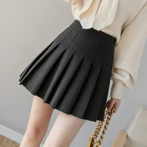 Cargo Pleated Skirt