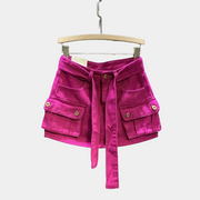 Cargo-Jeansrock mit Taschen