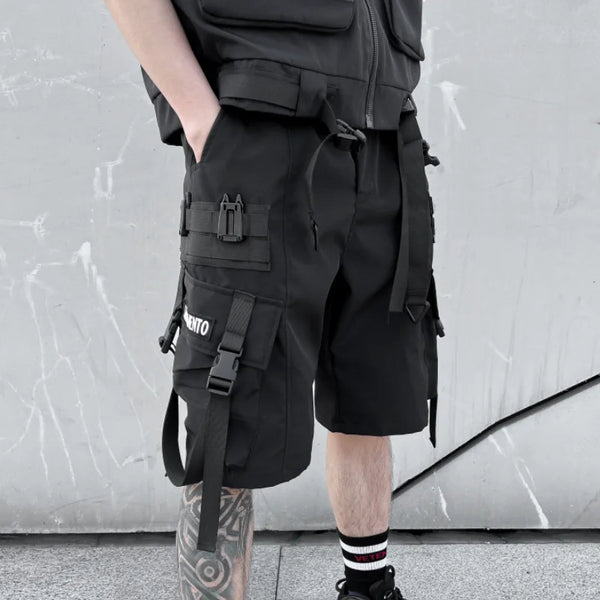 Cargo Shorts Mens Black