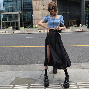 Cargo Skirt Long