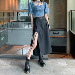 Cargo Skirt Long
