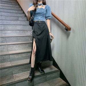 Cargo Skirt Long