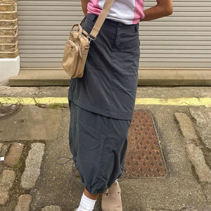 Cargo Skirt Street Style