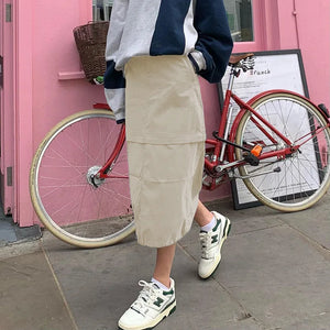 Cargo Skirt Street Style