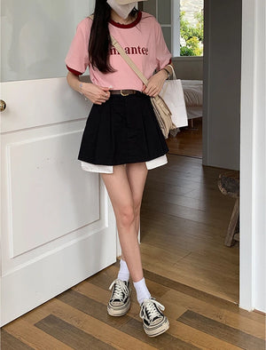 Cargo Skirt With Belt