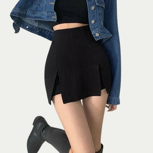 Cargo Skirt With Shorts