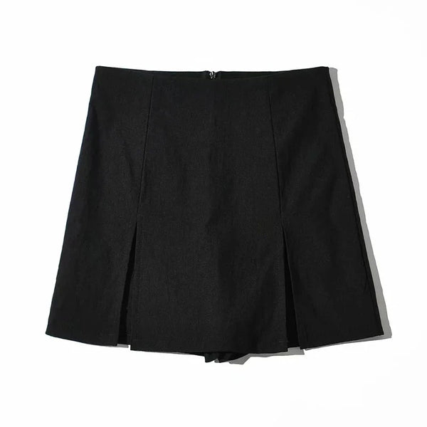 Cargo Skirt With Shorts