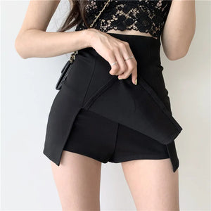Cargo Skirt With Shorts