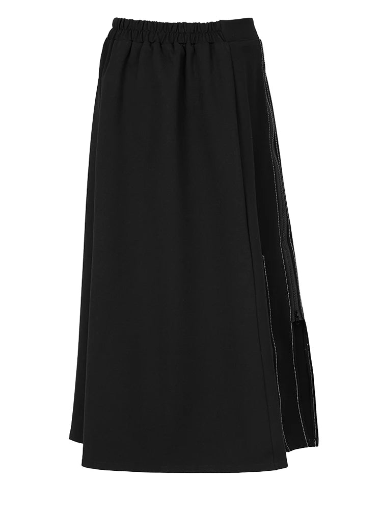 Cargo Skirt With Slit 