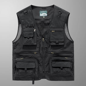 Cargo Vest Black