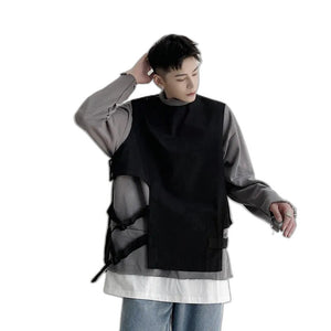 Cargo Vest Outfit - product view on white background