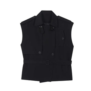 Cargo Vest With Belt