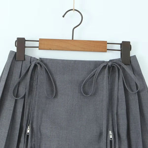 Cargo Zip Skirt