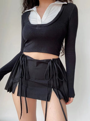 Cargo Zip Skirt