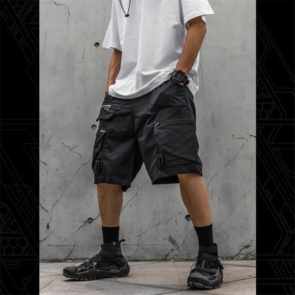 Cargo Zippers Punk Shorts