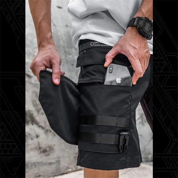 Cargo Zippers Punk Shorts