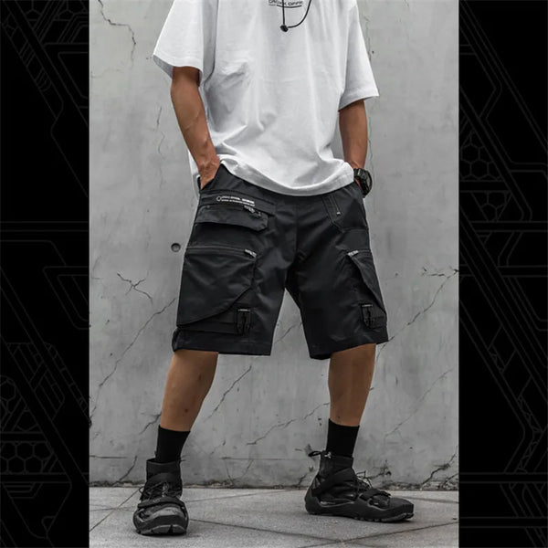 Cargo Zippers Punk Shorts