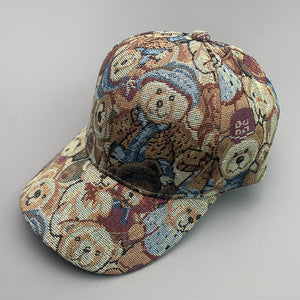 Cartoon Dog Y2K Cap