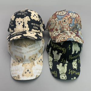 Cartoon Dog Y2K Cap