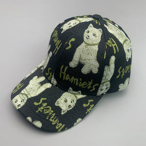 Cartoon Dog Y2K Cap