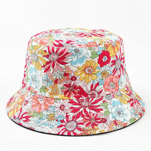 Cartoon Flower Bucket Hat