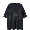Castle Graphic T Shirt Y2K