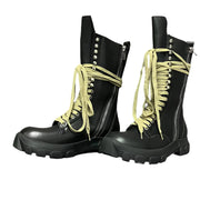 Casual Black Boots Men Cyberpunk