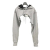 Casual Cropped Women Hoodie