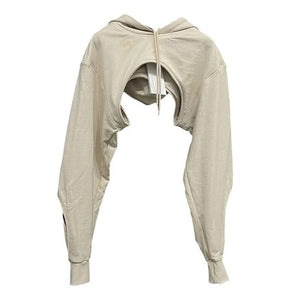 Casual Cropped Women Hoodie
