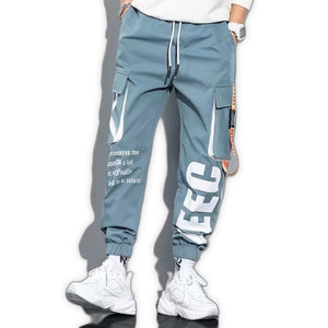 Casual Cyberpunk Pants - product view on white background