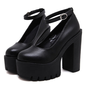 Casual high-heeled shoes Y2K