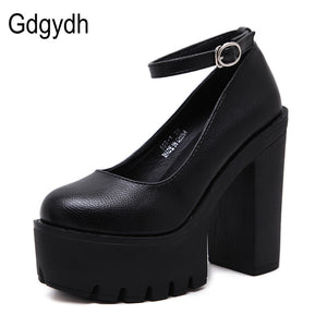 Casual high-heeled shoes Y2K