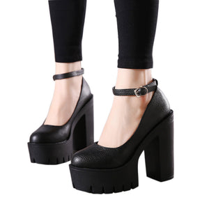 Casual high-heeled shoes Y2K