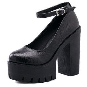 Casual high-heeled shoes Y2K