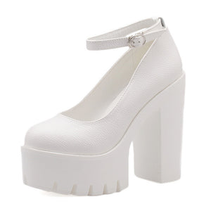 Casual high-heeled shoes Y2K