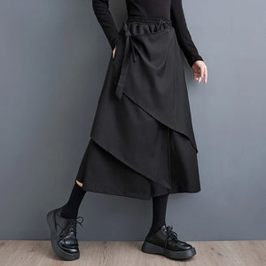 Casual loose Skirt Pants