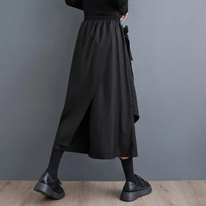 Casual loose Skirt Pants