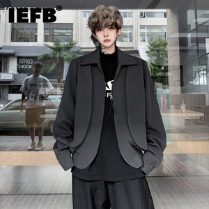 Casual Menswear Y2K Zipper Jacket