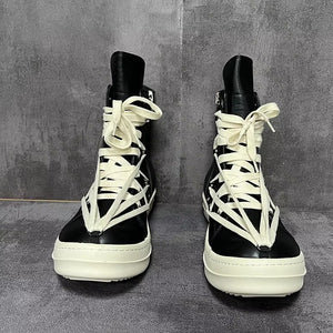 Casual Platform Black Boot Men