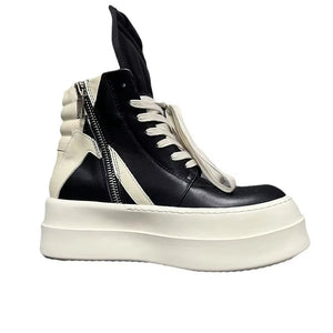 Casual Platform Men Boots Blacks