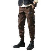 Casual Pockets Cyberpunk Pants