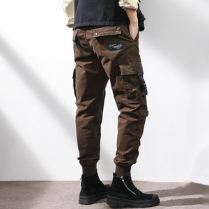 Casual Pockets Cyberpunk Pants