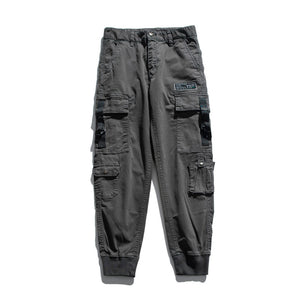 Casual Pockets Cyberpunk Pants