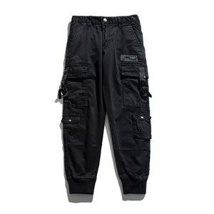 Casual Pockets Cyberpunk Pants