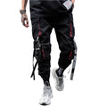Image for Pantaloni Cyberpunk Casual cu Panglică